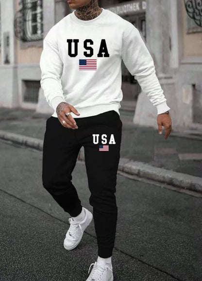 Men’s Milano / USA & PARIS Edition Tracksuit Sets – Premium Comfort & Modern Style