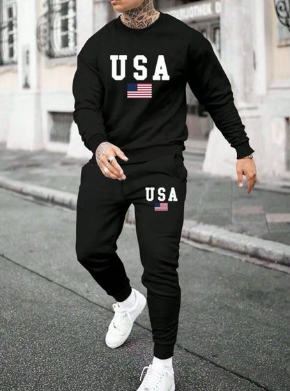 Men’s Milano / USA & PARIS Edition Tracksuit Sets – Premium Comfort & Modern Style