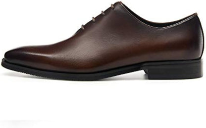 ✨ Premium Hand-Painted Full-Grain Leather Oxford Shoes ✨