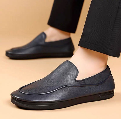 Premium Full-Grain Leather Loafers – Walk in Ultimate Comfort & Style