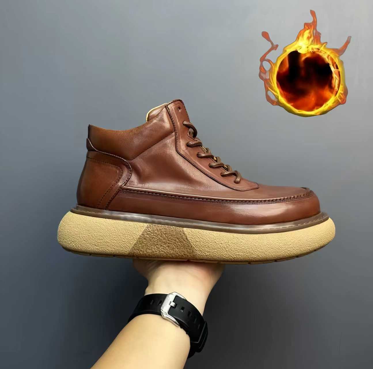 Heritage Leather Boots｜Where Vintage Ruggedness Meets Modern Luxury