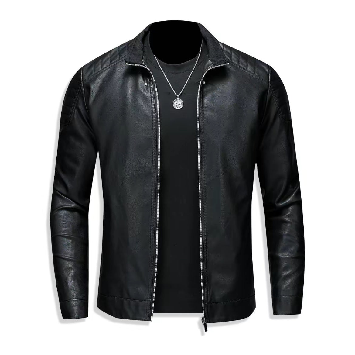 🧥 Men’s Premium Moto Jacket – Confidence Meets Craftsmanship