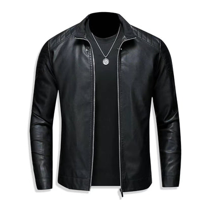 🧥 Men’s Premium Moto Jacket – Confidence Meets Craftsmanship