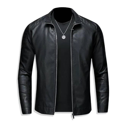 🧥 Men’s Premium Moto Jacket – Confidence Meets Craftsmanship